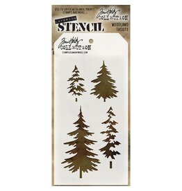 STAMPERS ANONYMOUS STAMPERS ANONYMOUS TIM HOLTZ WOODLAND LAYERING STENCIL