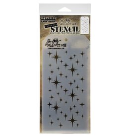 STAMPERS ANONYMOUS STAMPERS ANONYMOUS TIM HOLTZ SPARKLE LAYERING STENCIL