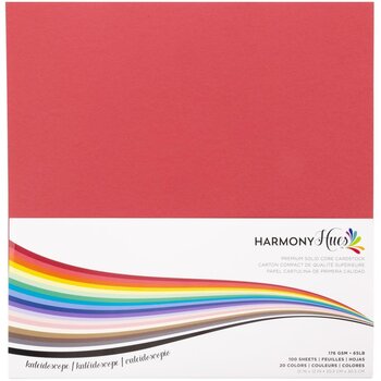 HARMONY HUES KALEIDOSCOPE 12x12 CARDSTOCK PACK 100 SHEETS