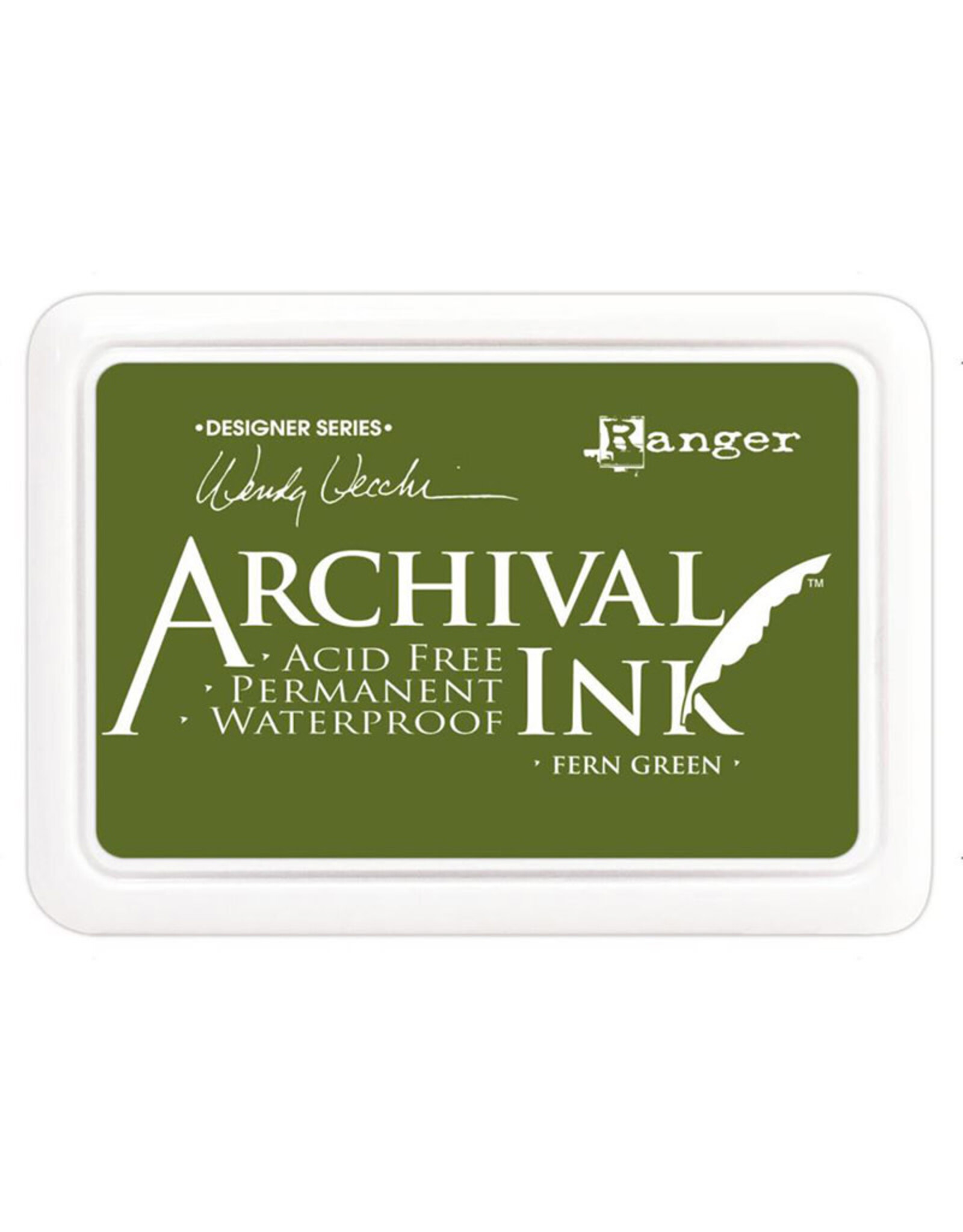 RANGER WENDY VECCHI ARCHIVAL INK PAD FERN GREEN