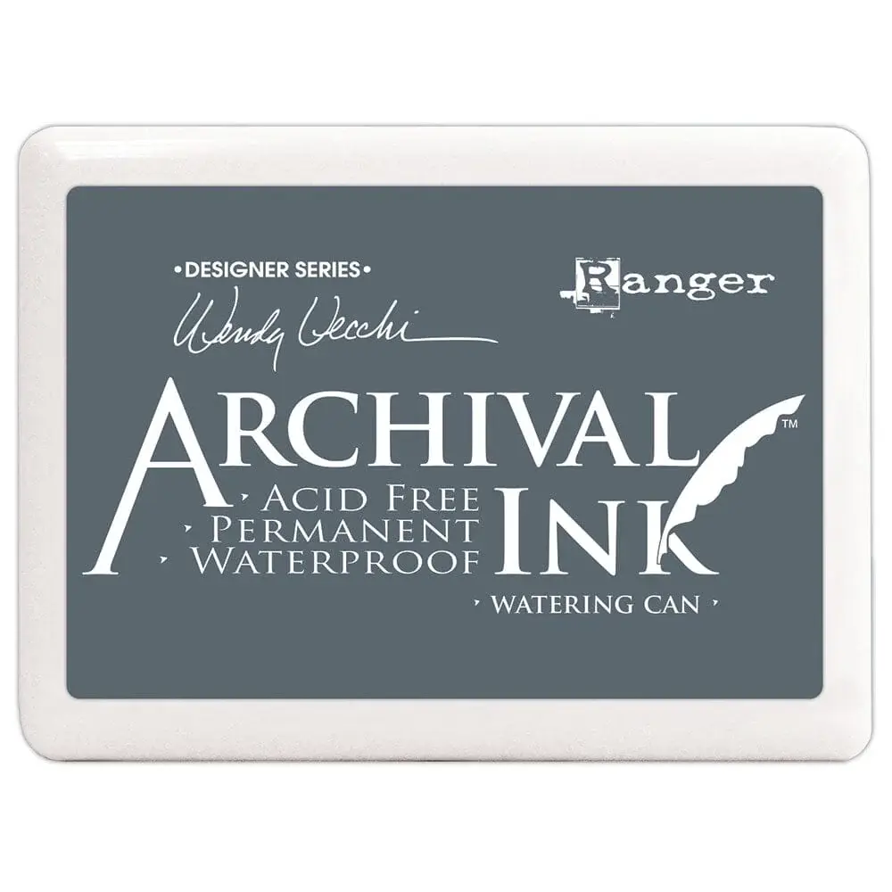 RANGER WENDY VECCHI JUMBO ARCHIVAL INK PAD WATERING CAN