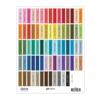 RANGER RANGER TIM HOLTZ DISTRESS INK PAD BLACK LABEL SHEETS