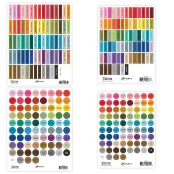 RANGER RANGER TIM HOLTZ DISTRESS INK PAD BLACK LABEL SHEETS ASSORTED
