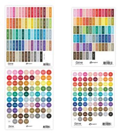 RANGER RANGER TIM HOLTZ DISTRESS INK PAD WHITE LABEL SHEETS ASSORTED