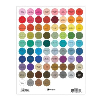 RANGER RANGER TIM HOLTZ DISTRESS INK PAD BLACK LABEL SHEETS ROUND