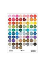 RANGER RANGER TIM HOLTZ DISTRESS INK PAD WHITE LABEL SHEETS ROUND