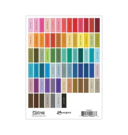 RANGER RANGER TIM HOLTZ DISTRESS INK PAD BLACK LABEL SHEETS MINI