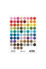 RANGER RANGER TIM HOLTZ DISTRESS INK PAD BLACK LABEL SHEETS SMALL ROUND