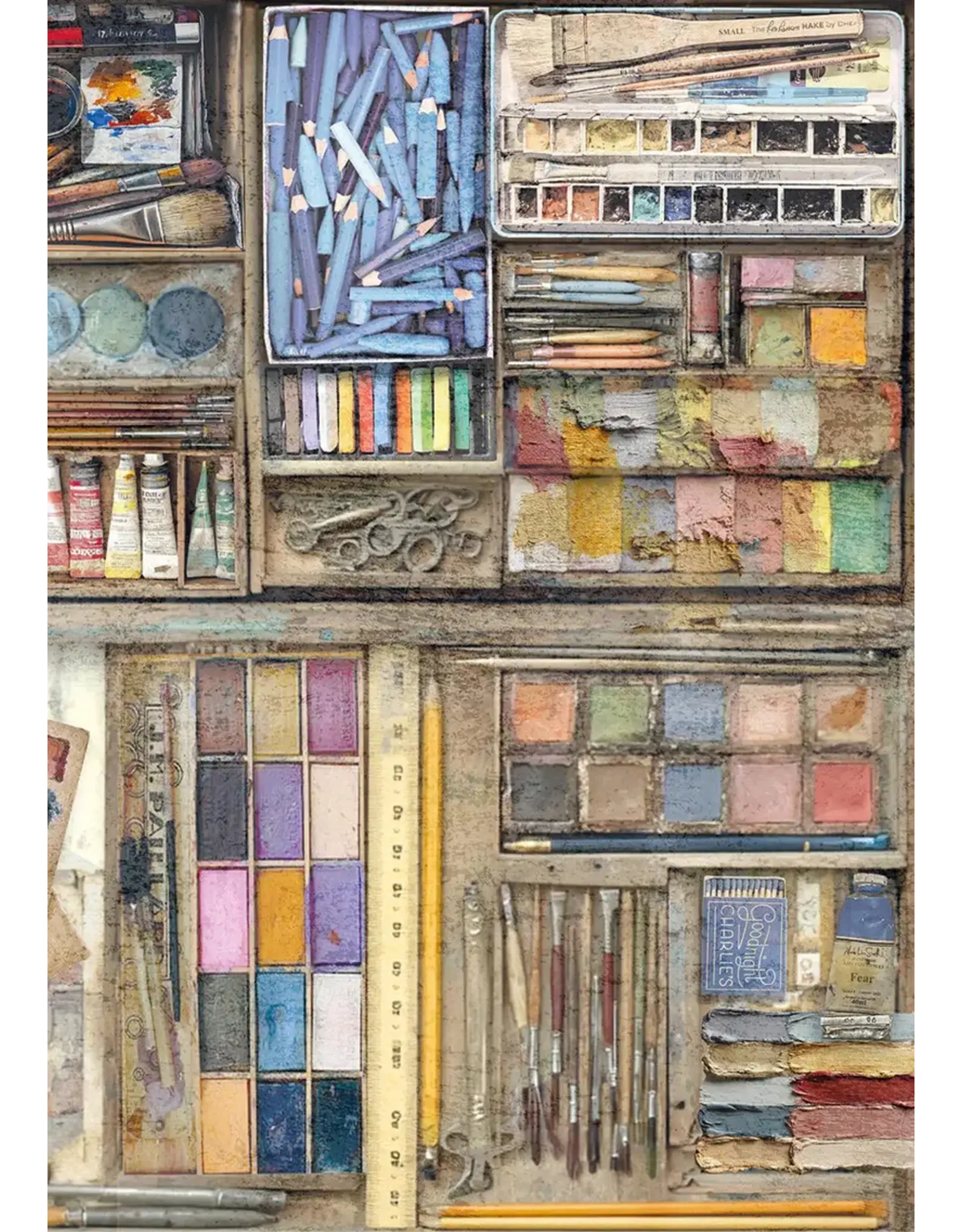 CIAO BELLA CIAO BELLA CRAFTMIX AN ARTIST JOURNEY MIXED A5 RICE PAPER 8/PK