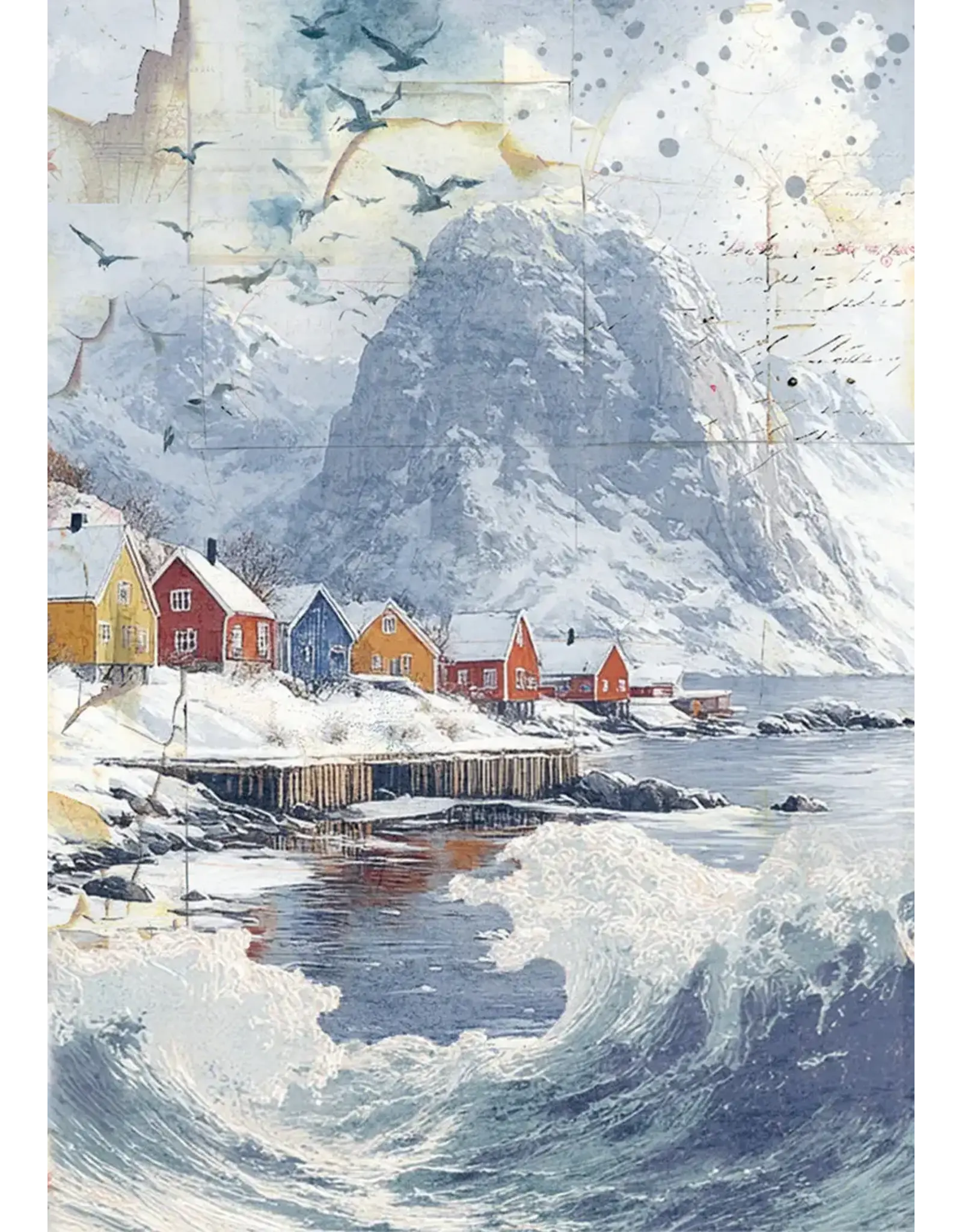 CIAO BELLA CIAO BELLA CRAFTMIX AN ARTIST JOURNEY MIXED A5 RICE PAPER 8/PK