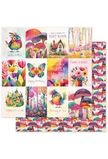 PAPER ROSE PAPER ROSE RAINBOW VILLAGE 6x6 PAPER COLLECTION