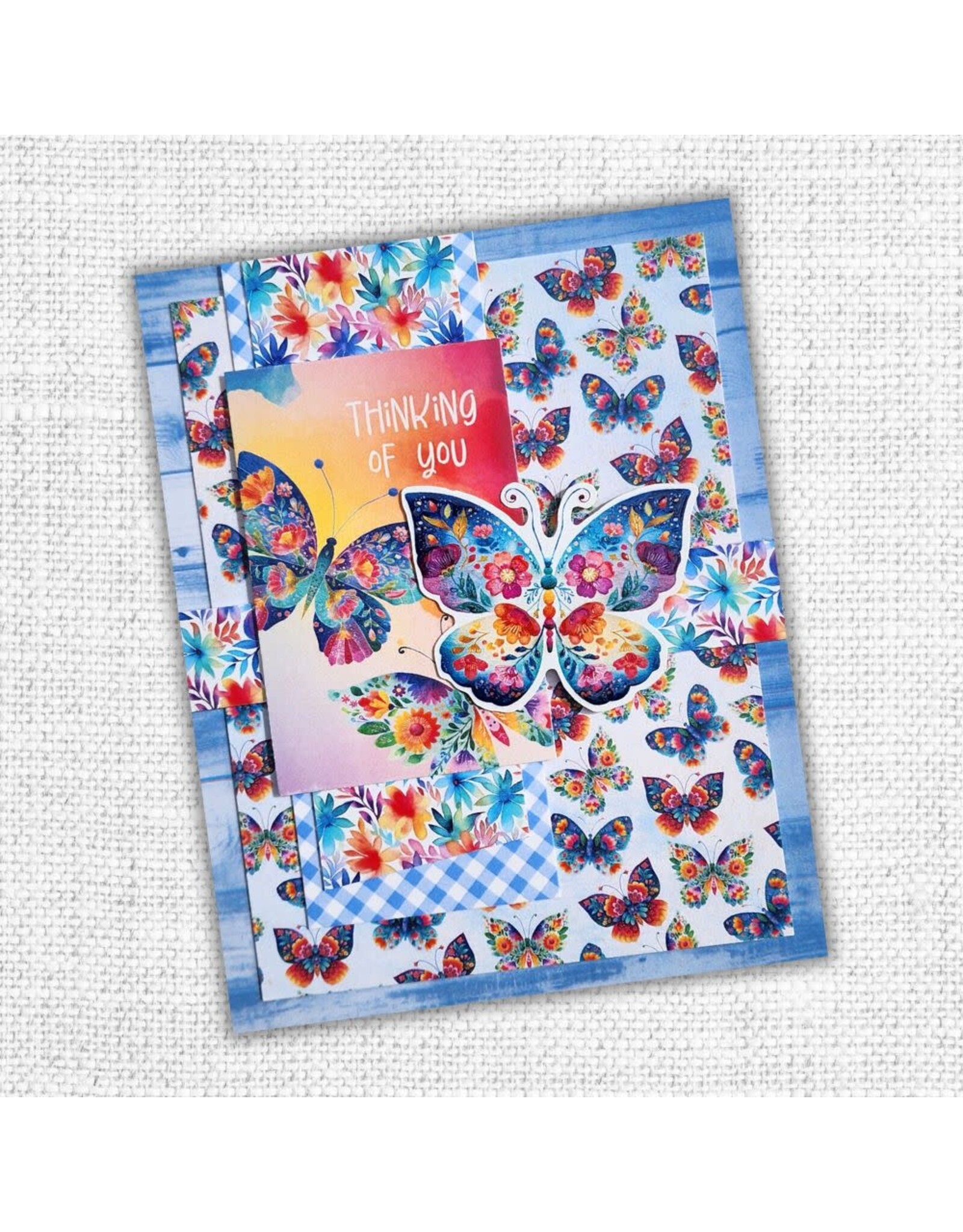 PAPER ROSE PAPER ROSE RAINBOW VILLAGE 6x6 PAPER COLLECTION