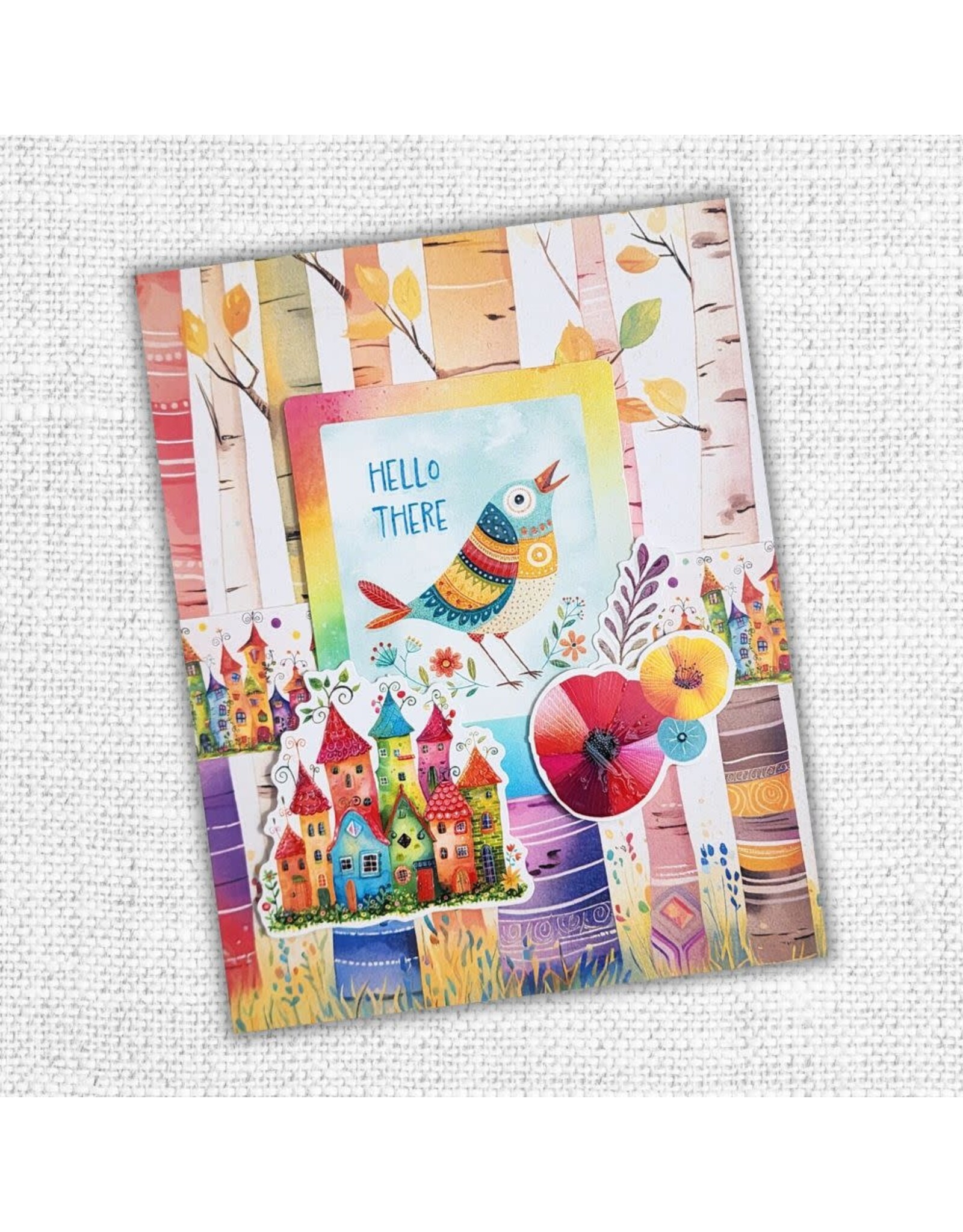 PAPER ROSE PAPER ROSE RAINBOW VILLAGE 6x6 PAPER COLLECTION