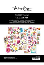 PAPER ROSE PAPER ROSE RAINBOW VILLAGE CUT APARTS