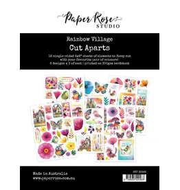 PAPER ROSE PAPER ROSE RAINBOW VILLAGE CUT APARTS