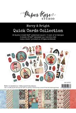 PAPER ROSE PAPER ROSE MERRY & BRIGHT 6x8 QUICK CARDS COLLECTION