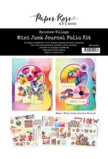 PAPER ROSE PAPER ROSE RAINBOW VILLAGE 8.5x11 MINI JUNK JOURNAL FOLIO KIT
