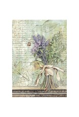 STAMPERIA STAMPERIA HERBARIUM SILVAE A6 MINI RICE PAPER 8/PK