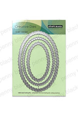 PENNY BLACK PENNY BLACK OVAL WHIRL DIE SET
