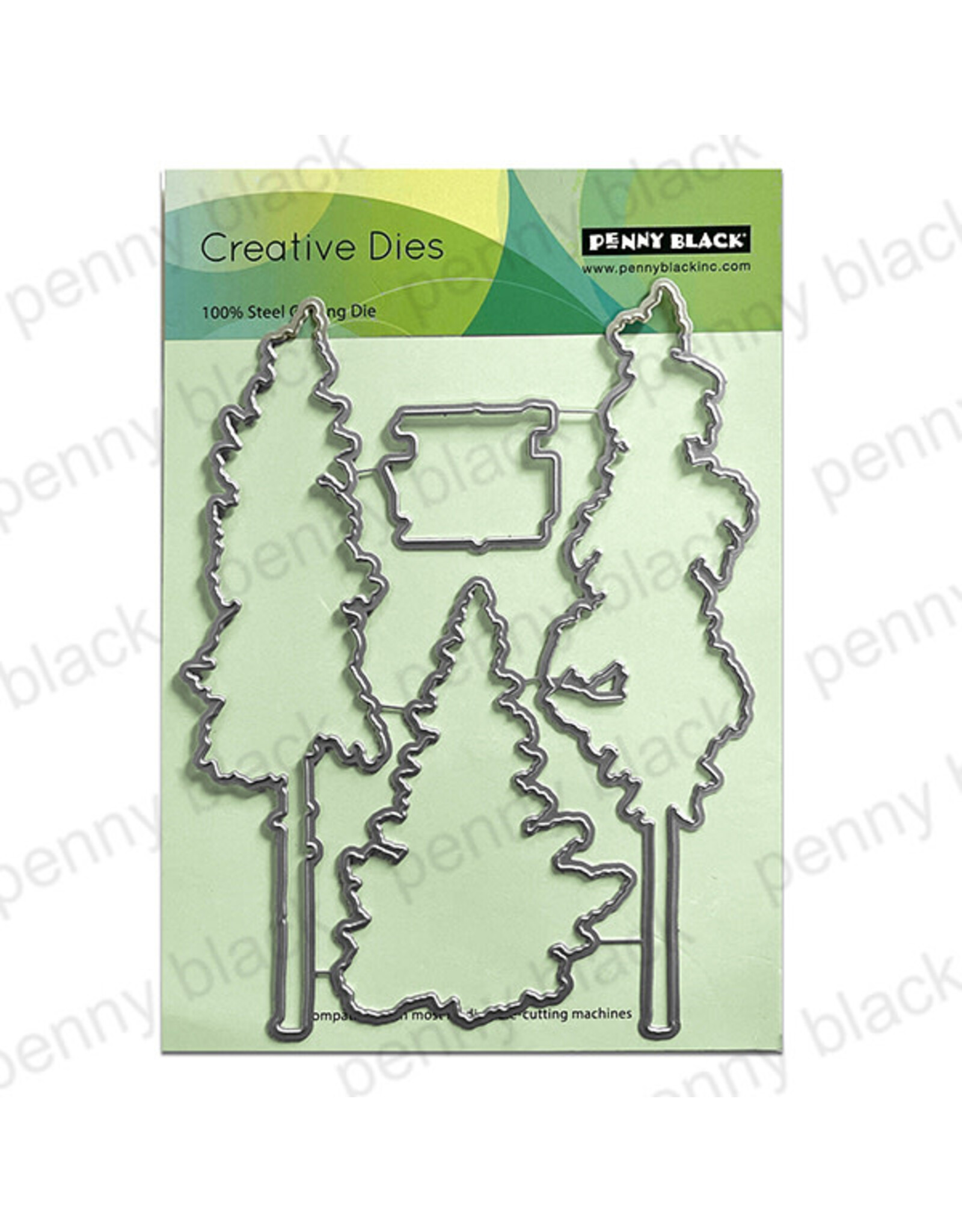 PENNY BLACK PENNY BLACK WINTER TREES CUT OUT DIE SET