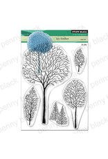 PENNY BLACK PENNY BLACK ICY TIMBER CLEAR STAMP SET