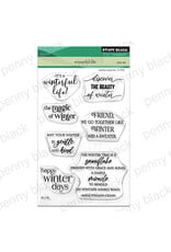 PENNY BLACK PENNY BLACK WINTERFUL LIFE CLEAR STAMP SET