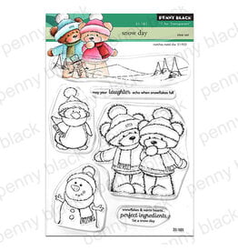 PENNY BLACK PENNY BLACK SNOW DAY CLEAR STAMP SET