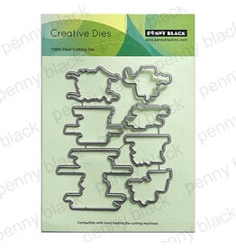 PENNY BLACK PENNY BLACK WINTERFUL LIFE DIE SET