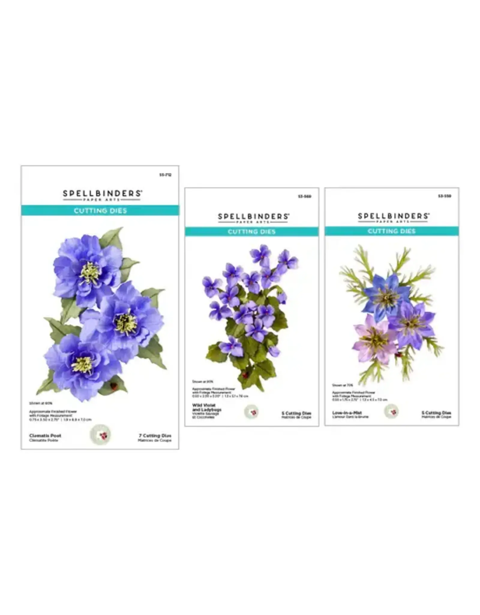 SPELLBINDERS SPELLBINDERS SUSAN TIERNEY-COCKBURN THE POET'S GARDEN DIE SET BUNDLE