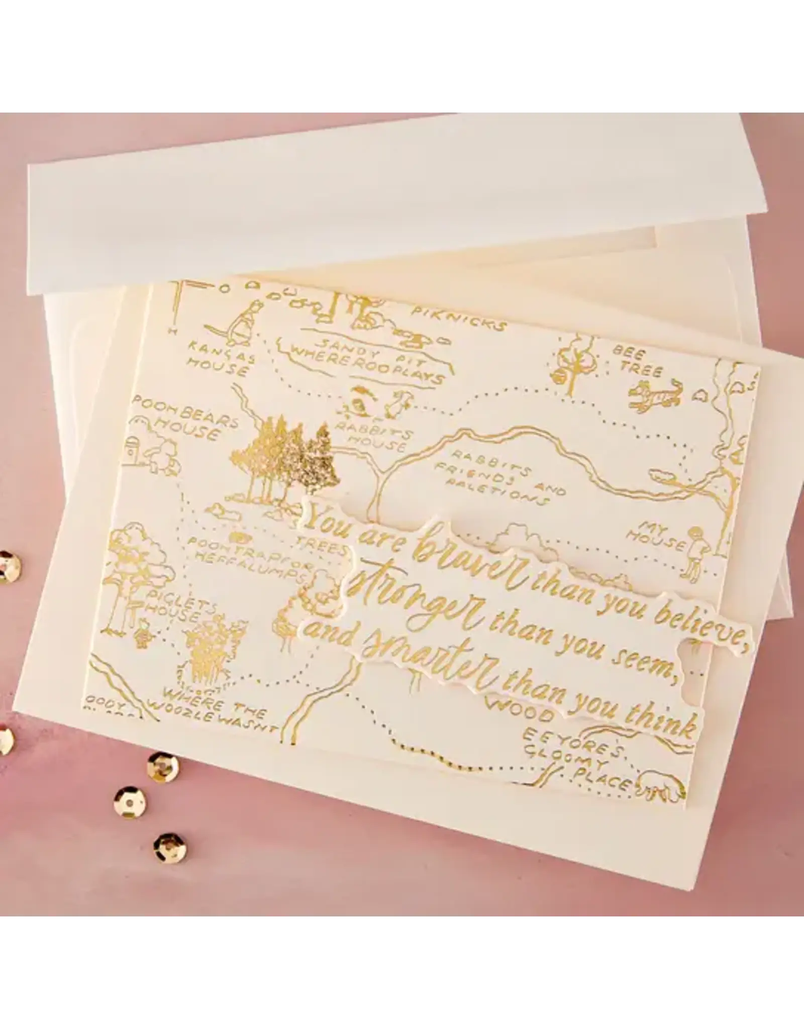 SPELLBINDERS SPELLBINDERS SIMPLE STORIES SAY CHEESE CLASSIC POOH BABY HOT FOIL PLATES AND DIE SET