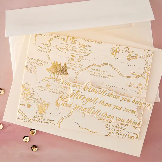 SPELLBINDERS SPELLBINDERS BETTREPRESS SIMPLE STORIES SAY CHEESE CLASSIC POOH BABY PRESS & FOIL PLATE & DIE SET