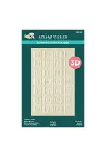 SPELLBINDERS SPELLBINDERS SIMPLE STORIES SAY CHEESE CLASSIC POOH BABY  COLLECTION CLASSIC POOH BABY BLOCKS 3D EMBOSSING FOLDER