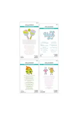 SPELLBINDERS SPELLBINDERS THIS IS LIFE CLEAR STAMP & DIE SET