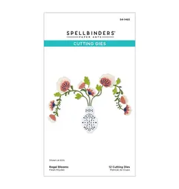 SPELLBINDERS SPELLBINDERS REGAL BLOOMS ETCHED DIE SET