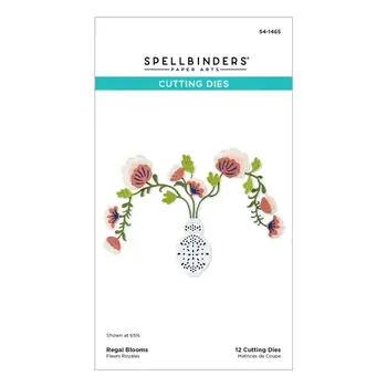 SPELLBINDERS SPELLBINDERS REGAL BLOOMS ETCHED DIE SET