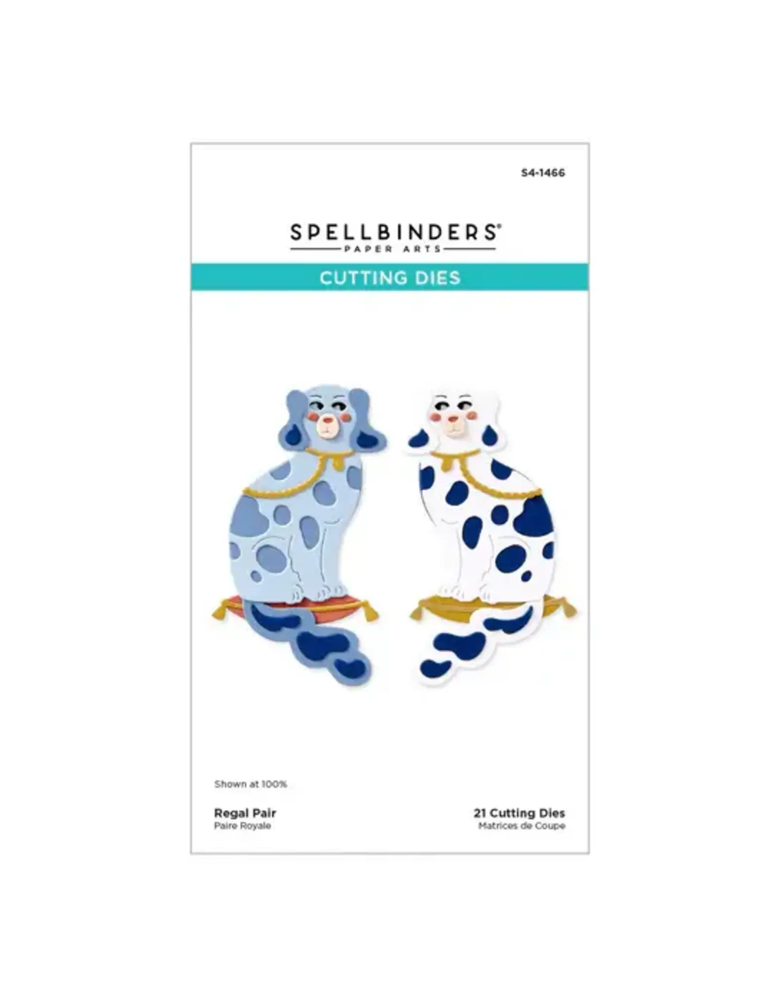 SPELLBINDERS SPELLBINDERS REGAL PAIR ETCHED DIE SET