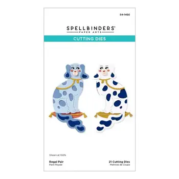 SPELLBINDERS SPELLBINDERS REGAL PAIR ETCHED DIE SET