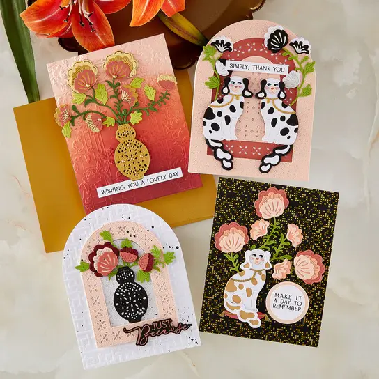 SPELLBINDERS SPELLBINDERS REGAL PAIR ETCHED DIE SET