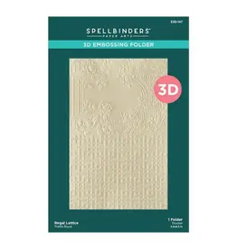 SPELLBINDERS SPELLBINDERS REGAL LATTICE 3D EMBOSSING FOLDER