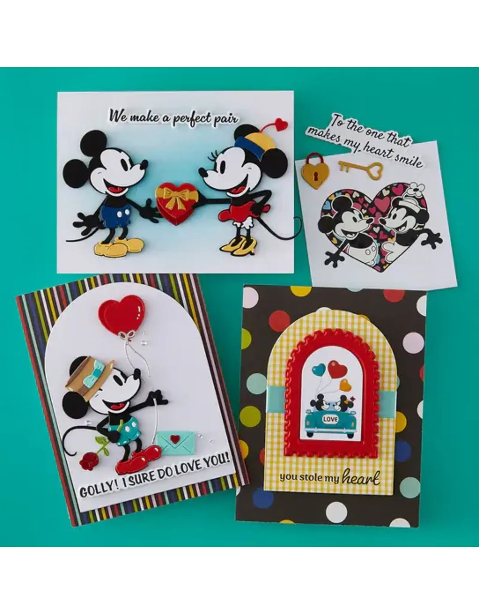 SPELLBINDERS SPELLBINDERS CLASSIC MOUSE LOVE DIE SET