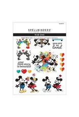 SPELLBINDERS SPELLBINDERS CLASSIC MOUSE LOVE RUB-ON TRANSFERS
