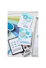 SIZZIX SIZZIX CATHERINE POOLER DESIGNS WHITE CHRISTMAS CLEAR STAMP SET