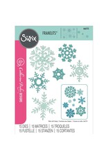 SIZZIX SIZZIX CATHERINE POOLER DESIGNS WHITE CHRISTMAS #2 FRAMELITS DIE SET