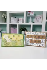 SIZZIX SIZZIX EILEEN HULL TEXTURED IMPRESSIONS TABLECLOTH A6 EMBOSSING FOLDER