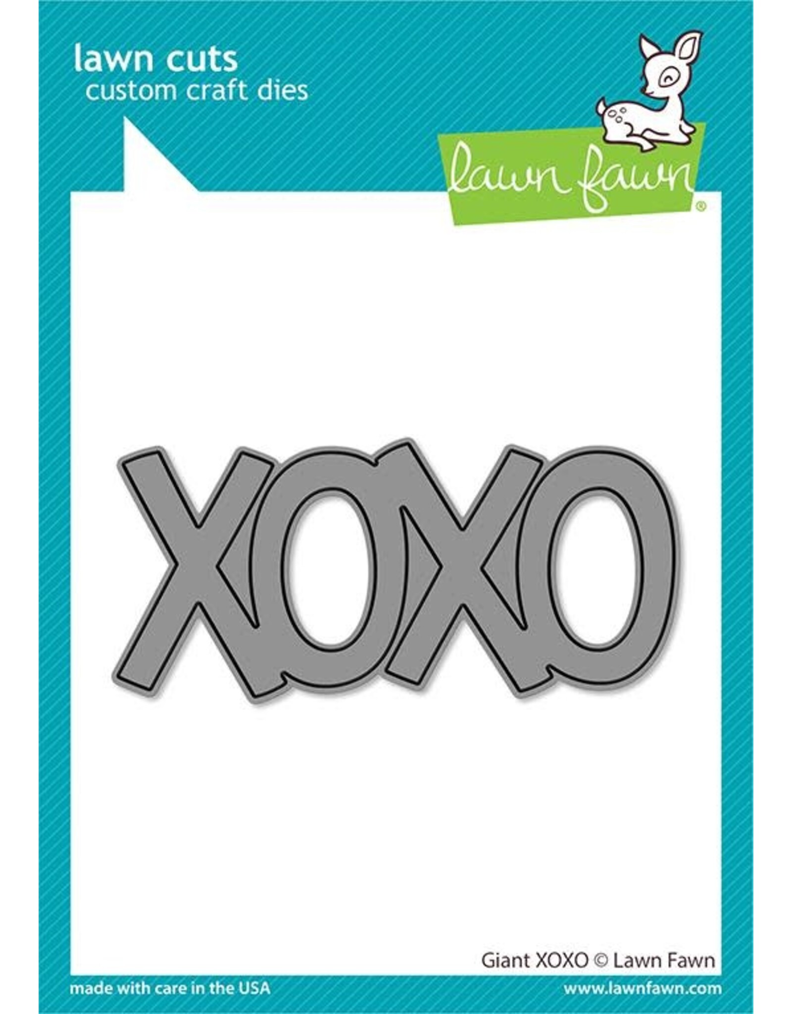 LAWN FAWN LAWN FAWN GIANT XOXO DIE