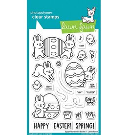 LAWN FAWN LAWN FAWN EGGSTRAORDINARY EASTER CLEAR STAMP SET