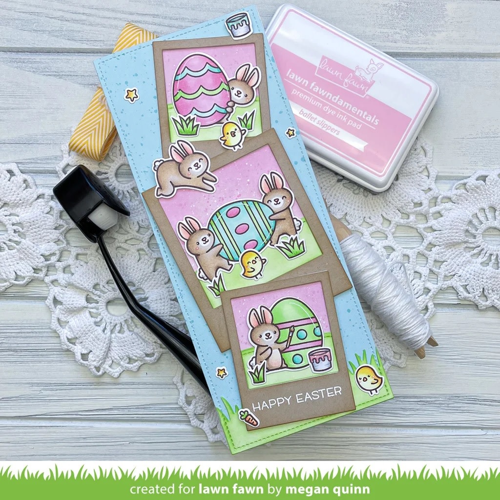 LAWN FAWN LAWN FAWN EGGSTRAORDINARY EASTER CLEAR STAMP SET