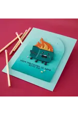 SPELLBINDERS SPELLBINDERS DUMPSTER FIRE CLEAR STAMP & DIE SET