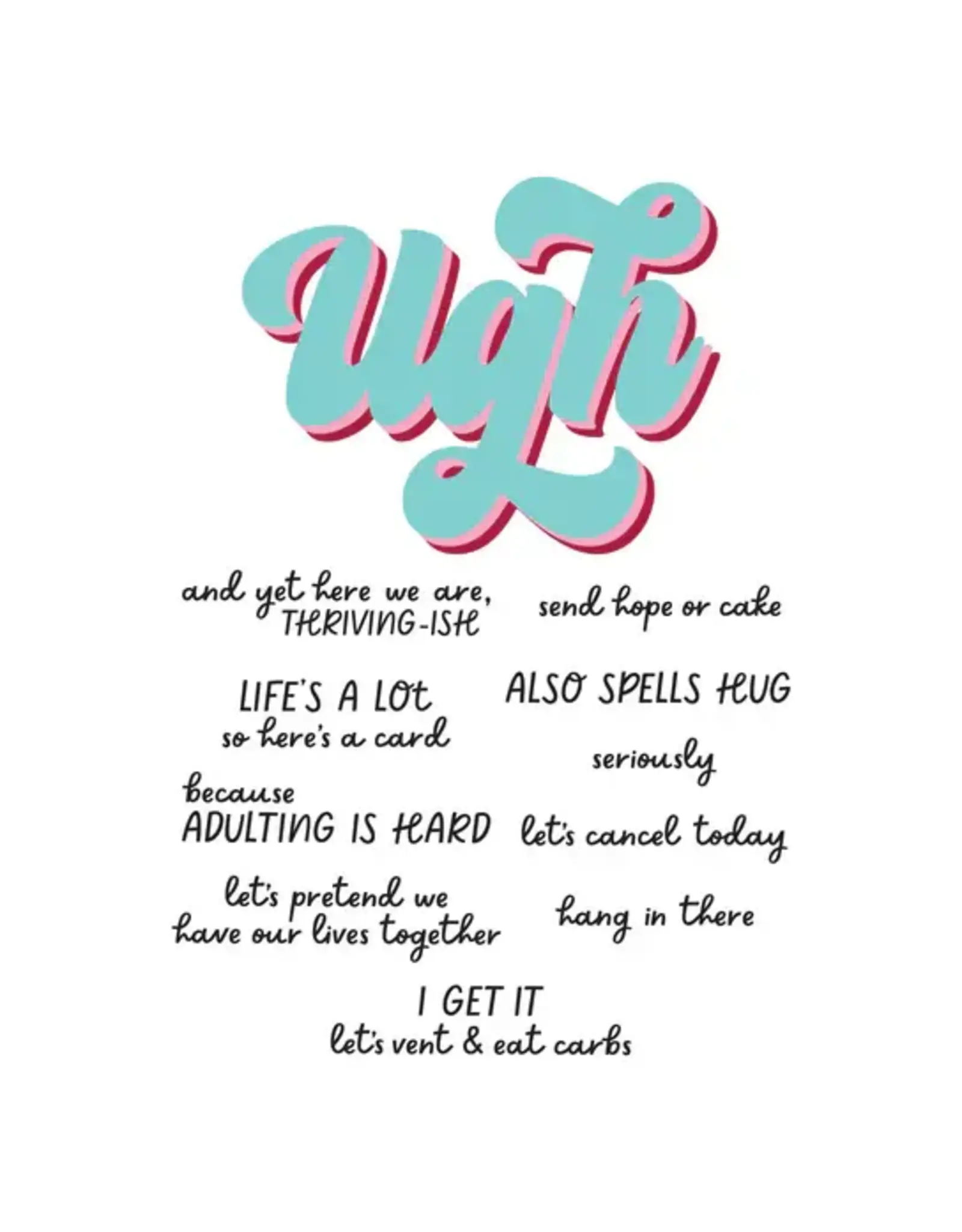 SPELLBINDERS SPELLBINDERS UGH CLEAR STAMP & DIE SET