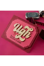 SPELLBINDERS SPELLBINDERS UGH CLEAR STAMP & DIE SET